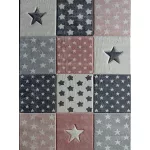 Ber Smart 120x180cm 40217  COVOR COPII pink cu STELE