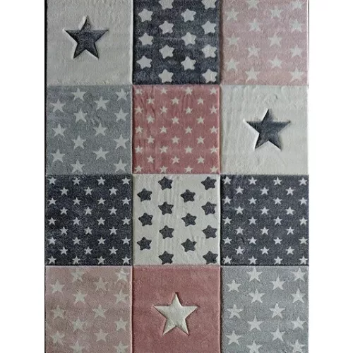 Ber Smart 120x180cm 40217  COVOR COPII pink cu STELE