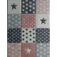 Ber Smart 120x180cm 40217  COVOR COPII pink cu STELE