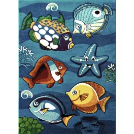 Covor Ber. SMART KIDS 22308 bleumarin 140 x 190 cm