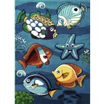  Covor Ber. SMART KIDS 22308 bleumarin 160 x 230 cm