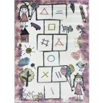  Covor roz Ber. SMART KIDS 22923 140 x 190 cm