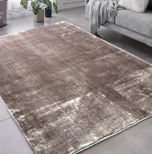 Den Lux maro  covor moale 200x290cm-spate cauciucat