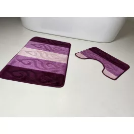 Covorase de baie 2 set - violet