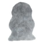 ASY Auckland Luxury Faux Sheepskin 070x100cm Silver covor