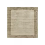 Covor ASY Blade Border 160x160cm Smoke Putty 03