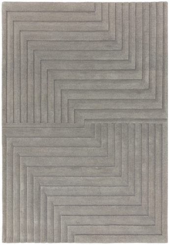 ASY Form Rug 160x230cm Silver covor