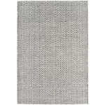 ASY Ives covor 100x150cm negru alb