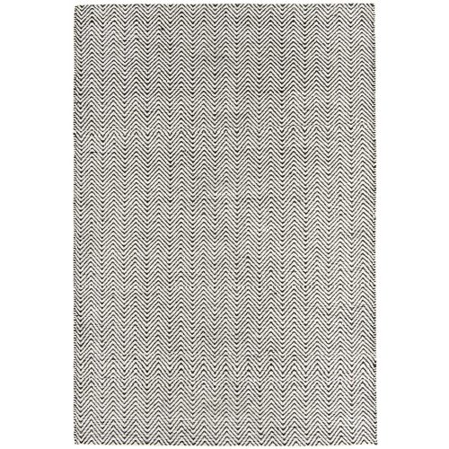 ASY Ives covor 100x150cm negru alb