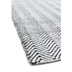 ASY Ives covor 100x150cm negru alb