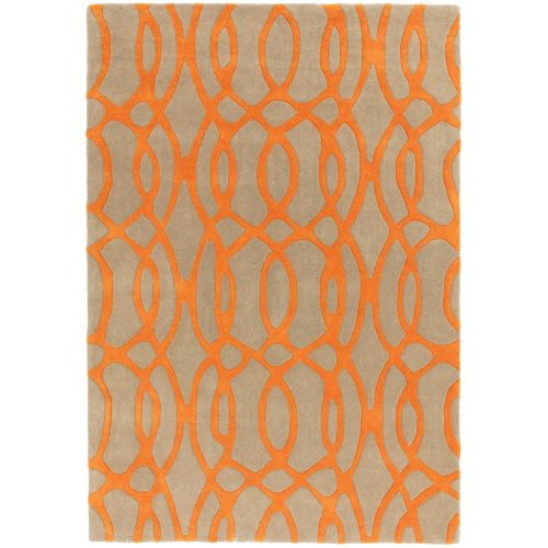 ASY Matrix Rug 160x230cm 37 Wire Orange covor