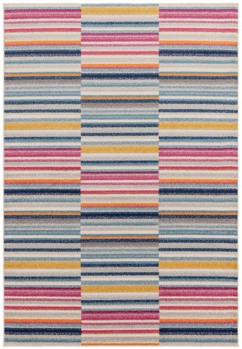 ASY Muse 066x240cm Multi-Coloured Stripe Rug MU06 covor