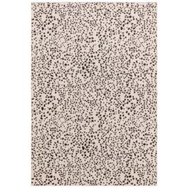  Covor negru cu pete ASY Muse 066x240cm MU11