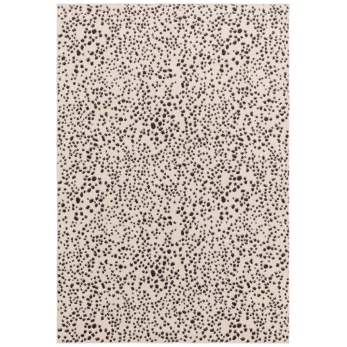  Covor negru cu pete ASY Muse 066x240cm MU11