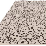  Covor negru cu pete ASY Muse 066x240cm MU11
