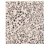  Covor negru cu pete ASY Muse 066x240cm MU11