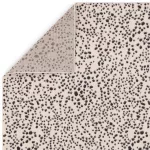  Covor negru cu pete ASY Muse 066x240cm MU11