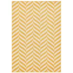  Covor ASY Muse 080x150cm Galben Chevron Rug MU08