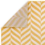  Covor ASY Muse 080x150cm Galben Chevron Rug MU08