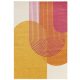 ASY Muse 120x170cm Orange Retro Rug MU13 covor