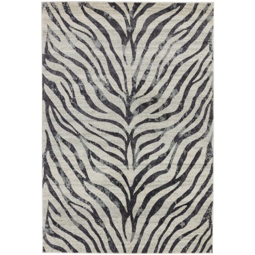ASY Nova 160x230cm Zebra Grey Rug NV27 covor