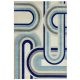 ASY Nova 160x230cm Retro Blue Rug NV30 covor