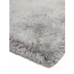 ASY Plush Rug 160x230cm Silver covor