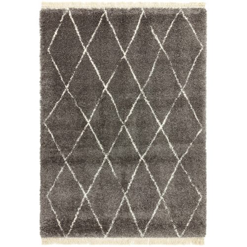 ASY Rocco Rug 200x290cm RC07 GREY DIAMOND covor