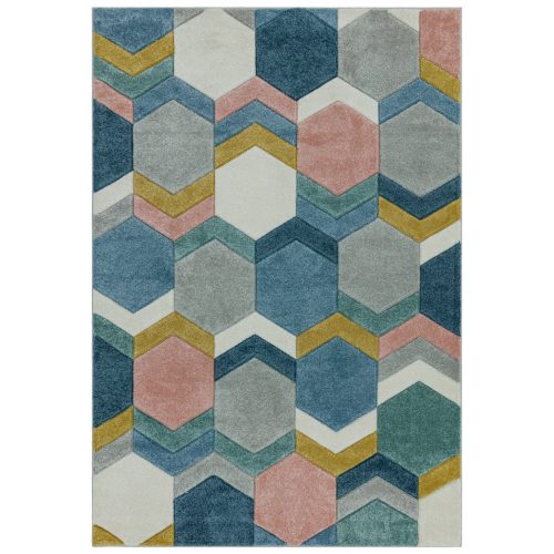 ASY Sketch 120x170cm SK10 Hexagon Multi covor