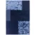 ASY Tate Tonal Textures Rug 160x230cm Navy covor