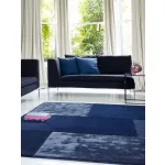 ASY Tate Tonal Textures Rug 160x230cm Navy covor