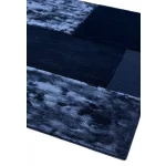 ASY Tate Tonal Textures Rug 160x230cm Navy covor