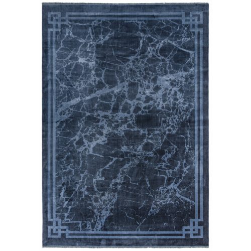 ASY Zehraya 160x230cm ZE02 Ink Blue Border covor