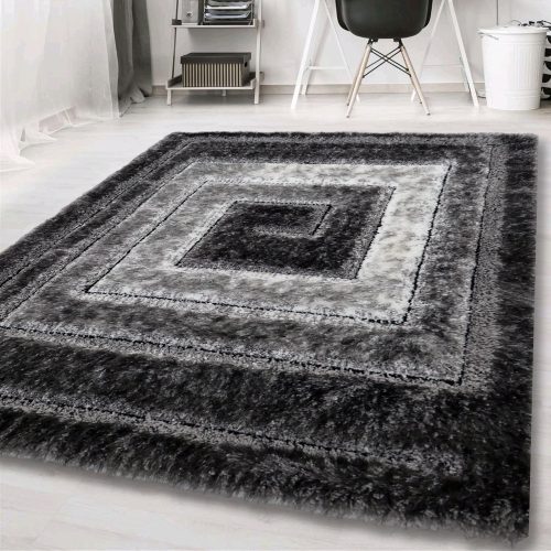  Magazin 11. Den LUXURY SHAGGY SHAGGY CARPET, Den Elvira 5722 gri 80x150cm