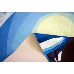 Ber Porte 8034 albastru 120x180cm- covor copii subtire