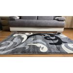 Charis gri frunze 60x110cm covor