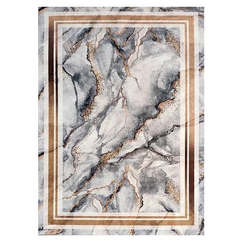 Ber Porte 2001 aur-gri 60x100cm- covor modern subtire