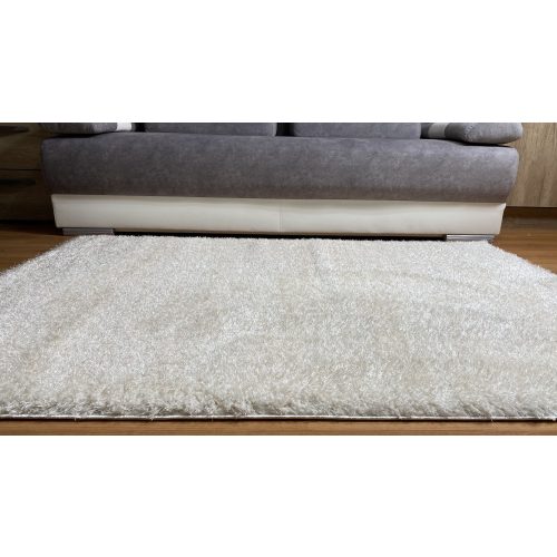 Prémium bej shaggy covor 60x220cm