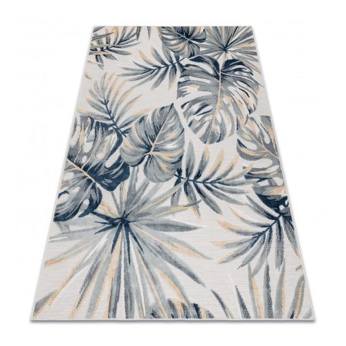  Boolti 21. Covor BOTANIC 65265 Frunze de Monstera țesute plat - ecru 78x150 cm