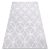 Magazin22. Modern MEFE covor 8504 flori- gri / alb 120x170 cm