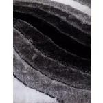 Luxos SHAGGY SHAGGY covor, Elvira 1136 gri 60set=60x220+2bucx60x110cm