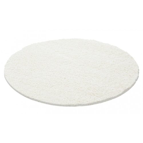 Ay life 1500 crem 80cm monocolor cerc shaggy covor