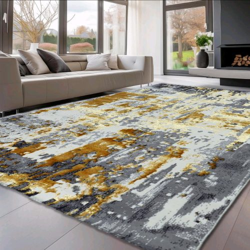  Covor modern Den Sunset 9428 Cream-Gold 200x290cm