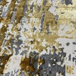  Covor modern Den Sunset 9428 Crem-Gold 60x110cm