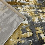  Covor modern Den Sunset 9428 Crem-Gold 60x110cm