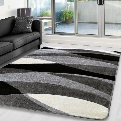 COMFORT gri 4803 60set=60x220cm+2bucx60x110CM-MODERN covor