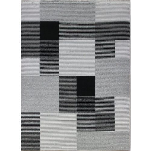 Ber Milas 8299 închis 133X200Cm gri covor