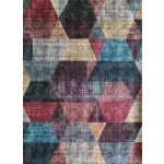 Ber Porte 2032 multi 120x180cm- covor modern multicolor subtire