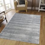  COVOARE CULOARE UNIE, Den Milano gri 80 seturi=80x250cm+2bucx80x150cm