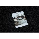 Covor SOFFI shaggy 5cm negru 200x290 cm